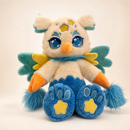 Luca the Griffin plush product listing image.