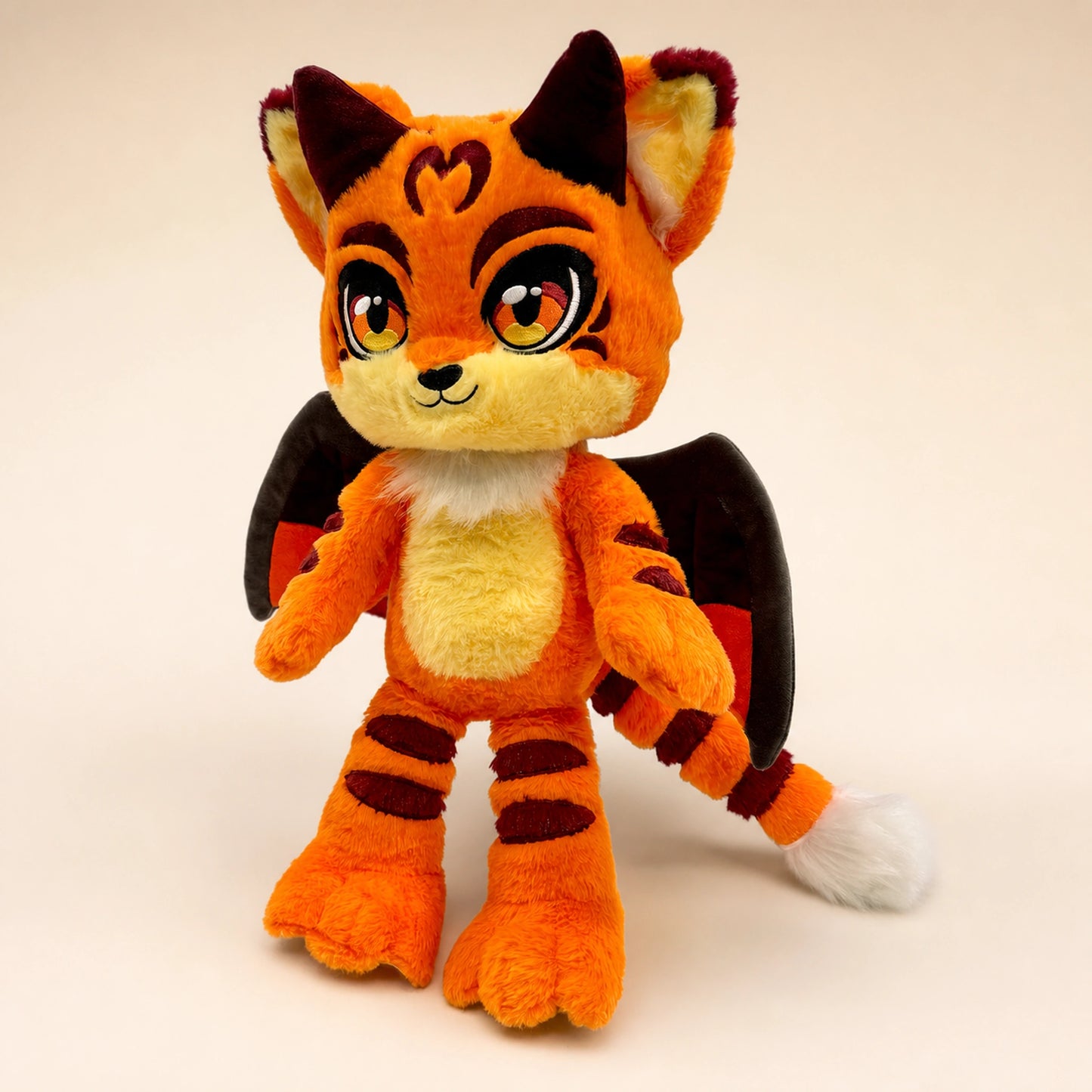 Rory the Tiger Dragon plush product listing image.